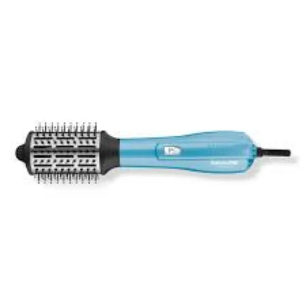 NEW BABYLISSPRO NANO TITANIUM OVAL IONIC HOT AIR BRUSH 2 1/2